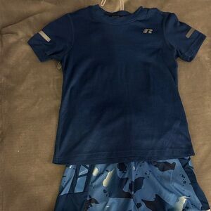 Russell Athletic Kids' Navy Blue Short Sleeve Tee